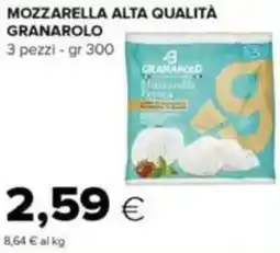 Tigre Mozzarella alta qualità GRANAROLO offerta