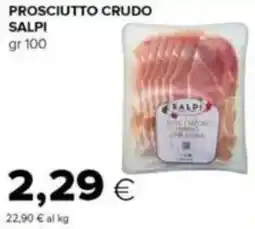 Tigre Prosciutto crudo SALPI offerta