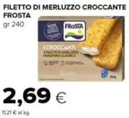 Tigre Filetto di merluzzo croccante FROSTA offerta