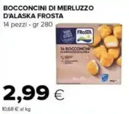Tigre Bocconcini di merluzzo d'alaska FROSTA offerta