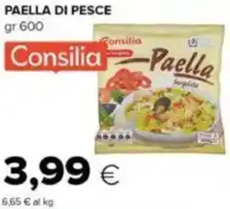 Tigre Consilia paella di pesce offerta
