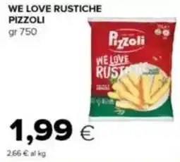 Tigre We love rustiche PIZZOLI offerta