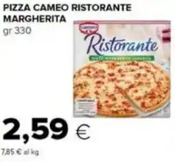 Tigre Pizza cameo ristorante margherita offerta