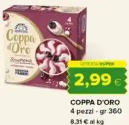 Tigre Coppa d'oro offerta