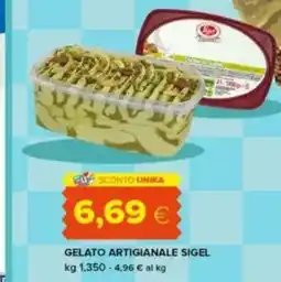 Tigre Gelato artigianale SIGEL offerta