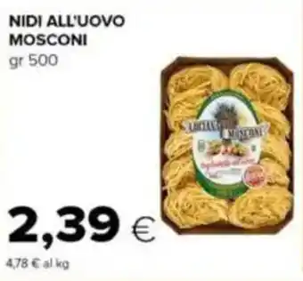 Tigre Nidi all'uovo mosconi offerta