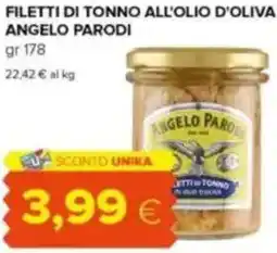 Tigre Filetti di tonno all'olio d'oliva ANGELO PARODI offerta