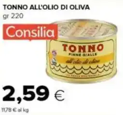 Tigre Consilia tonno all'olio d'oliva offerta