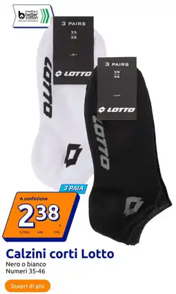 Action Calzini corti Lotto offerta