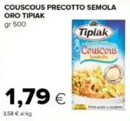 Tigre Couscous precotto semola oro TIPIAK offerta