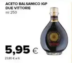 Tigre Aceto balsamico igp DUE VITTORIE offerta
