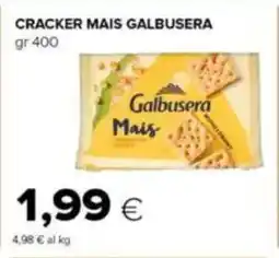 Tigre Cracker mais GALBUSERA offerta
