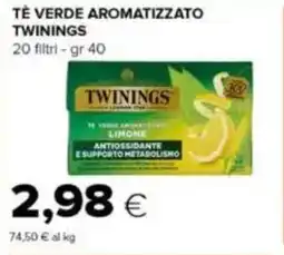 Tigre Tè verde aromatizzato TWININGS offerta