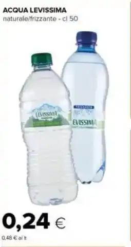 Tigre ACQUA LEVISSIMA naturale/frizzante offerta
