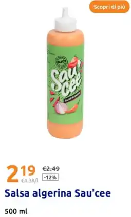 Action Salsa algerina Sau'cee offerta