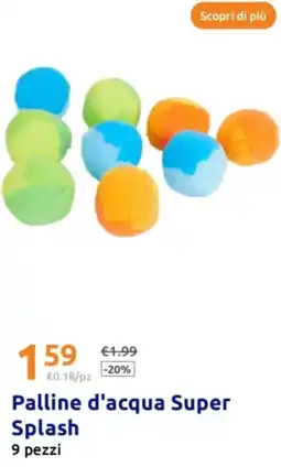 Action Palline d'acqua Super Splash offerta