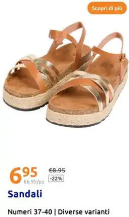 Action Sandali offerta