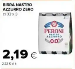 Tigre Birra nastro azzurro zero offerta