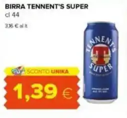 Tigre Birra TENNENT'S SUPER offerta