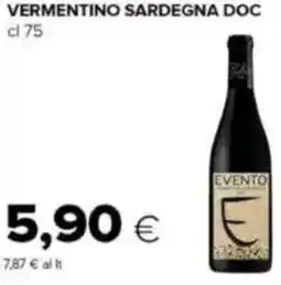 Tigre Vermentino sardegna doc offerta