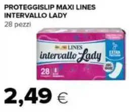 Tigre Proteggislip maxi lines intervallo lady offerta