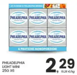 Despar PHILADELPHIA light mini offerta