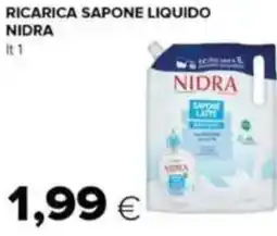 Tigre Ricarica sapone liquido NIDRA offerta