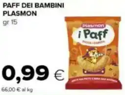 Tigre Paff dei bambini PLASMON offerta