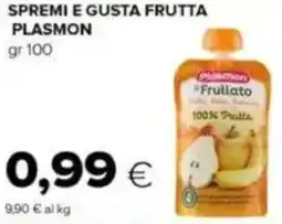 Tigre Spremi e gusta frutta PLASMON offerta