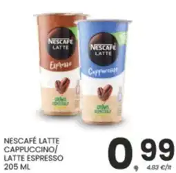 Despar Nescafé latte cappuccino/ latte espresso offerta
