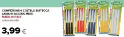 Tigre Confezione 6 coltelli bistecca lama in acciaio inox offerta
