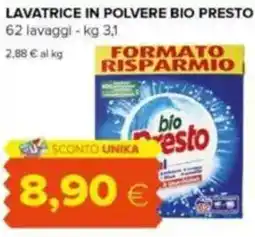 Tigre Lavatrice in polvere bio presto offerta