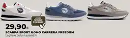 Extracoop Scarpa sport uomo carrera freedom offerta