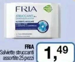 Caddy's FRIA Salviette struccanti assortite offerta