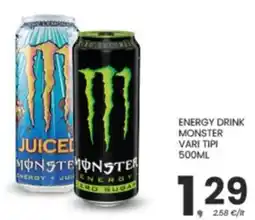Despar Energy drink MONSTER vari tipi offerta