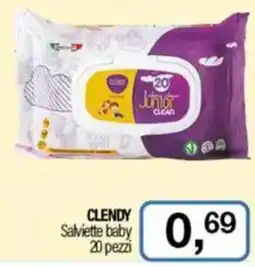 Caddy's CLENDY Salviette baby offerta
