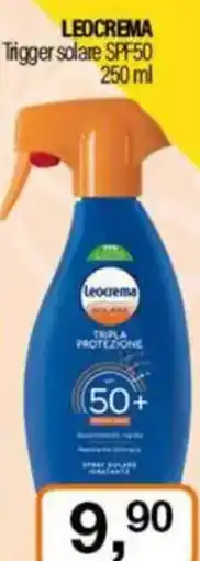 LEOCREMA Trigger solare SPF50