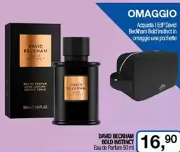 Caddy's DAVID BECKHAM BOLD INSTINCT Eau de Parfum offerta