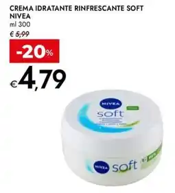 Bennet Crema idratante rinfrescante soft NIVEA offerta