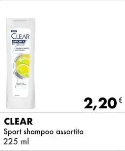 Iper Tosano CLEAR Sport shampoo assortito offerta