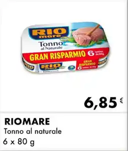 Iper Tosano RIOMARE Tonno al naturale offerta