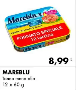Iper Tosano MAREBLU Tonno meno olio offerta