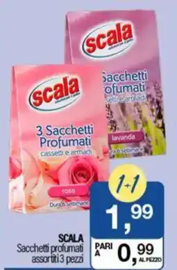 Caddy's SCALA Sacchetti profumati assortiti 3 pezzi offerta