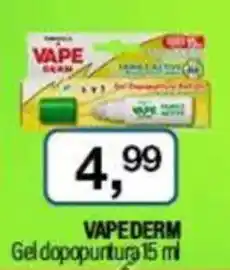 Caddy's VAPEDERM Gel dopopunitura offerta