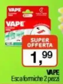 Caddy's VAPE Esca formiche 2 pezzi offerta