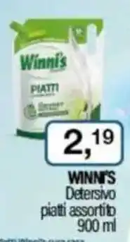 Caddy's WINN'S Detersivo piatti assortito offerta