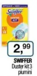 Caddy's SWIFFER Duster kit 3 piumini offerta