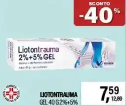 Caddy's LIOTONTRAUMA GEL 40 G2%+5% offerta