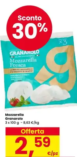 Despar Mozzarella Granarolo offerta