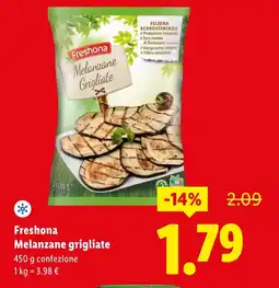 Lidl Freshona Melanzane grigliate offerta